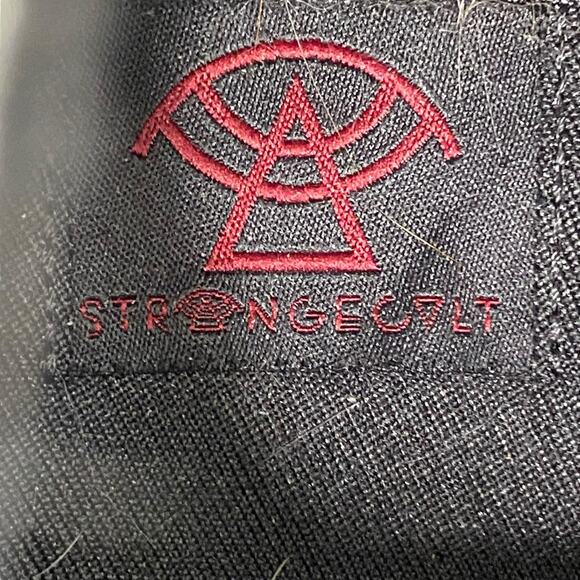 StrangeCvlt Women’s Black Kreeper Lace Up Chelsea 
Boot Size US 10 - Picture 10 of 10